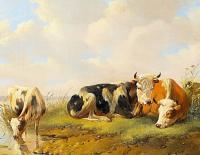 动物牛油画