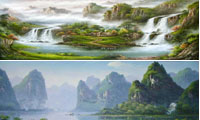 风景油画