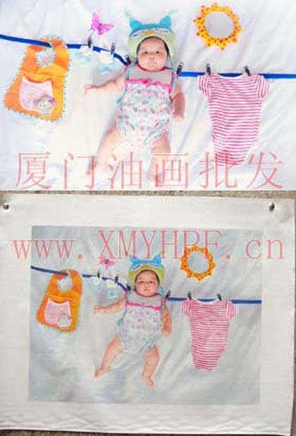 油画样品