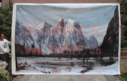 油画样品